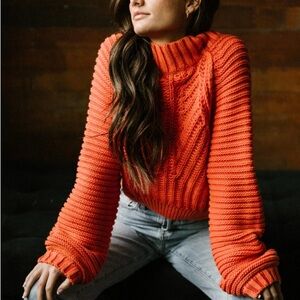 HOST PICK⭐️Free People🌸Sweetheart Sweater❤️